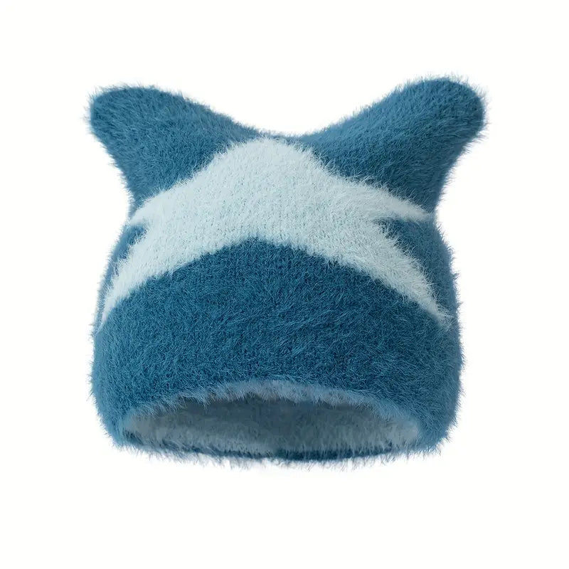 STAR - COZY Y2K PLUSH BEANIE