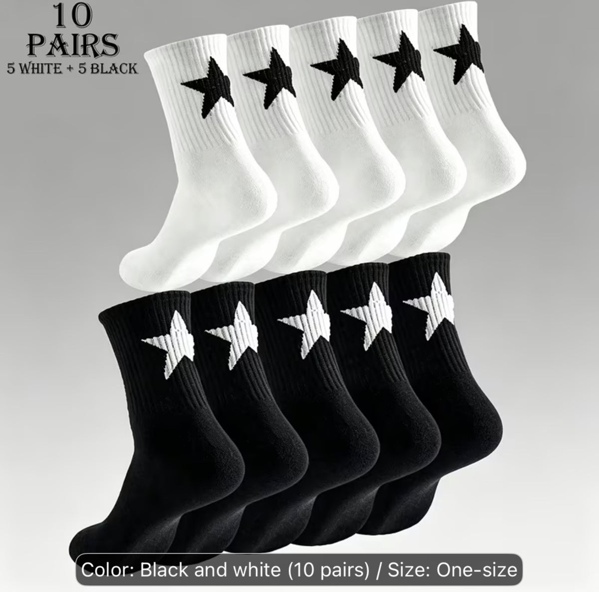 5 PAIRS SG SOCKS