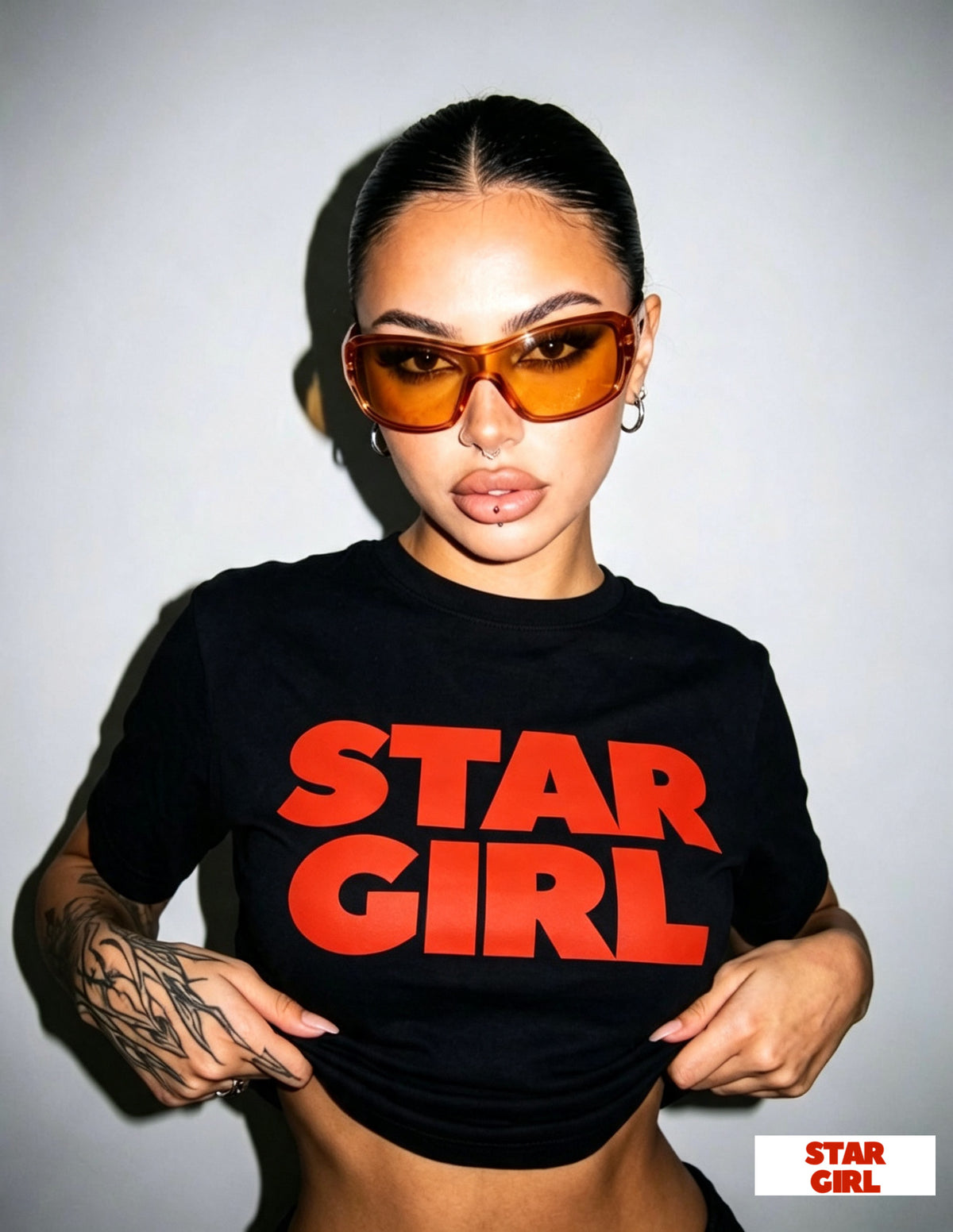 STARGIRL BLACK & RED SHIRTS