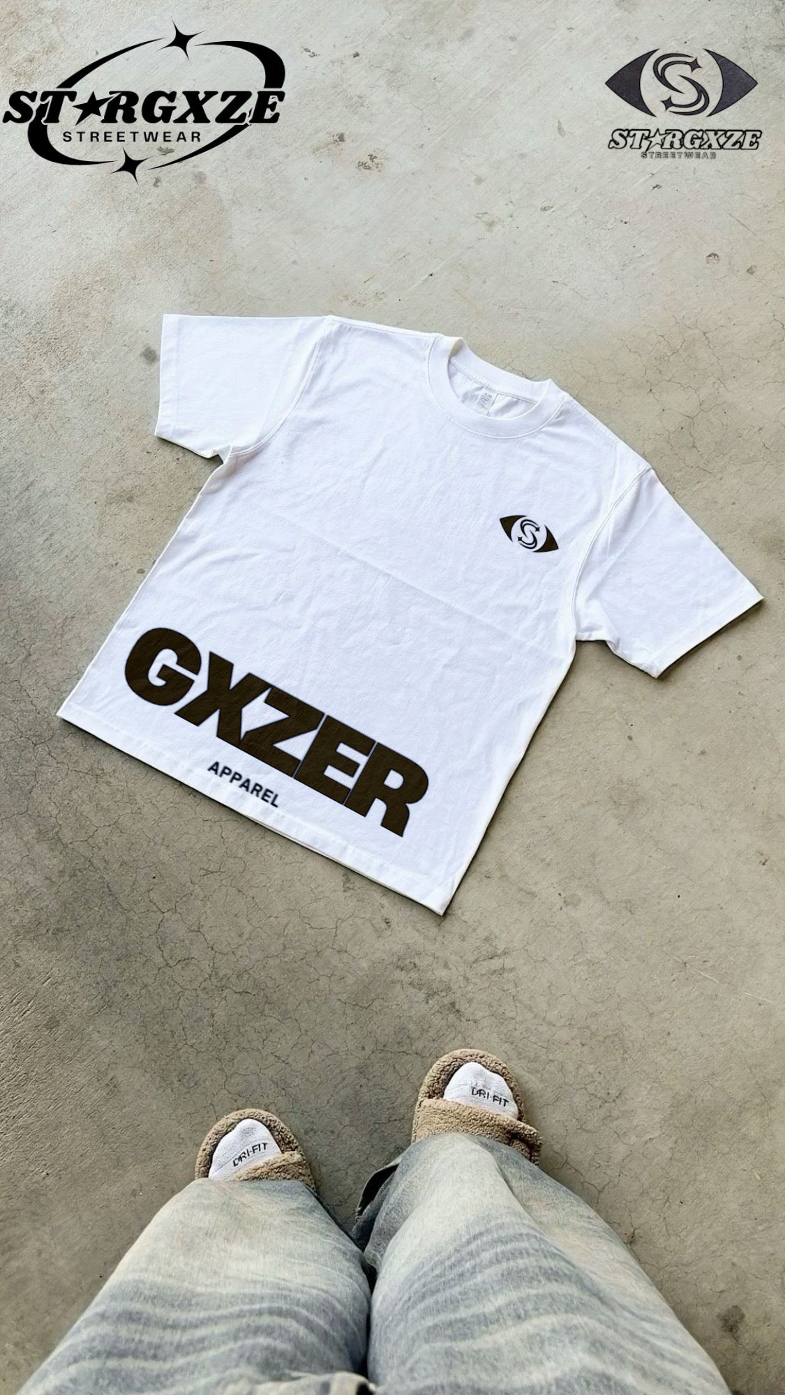 CLASSIC WHITE GXZER SHIRTS