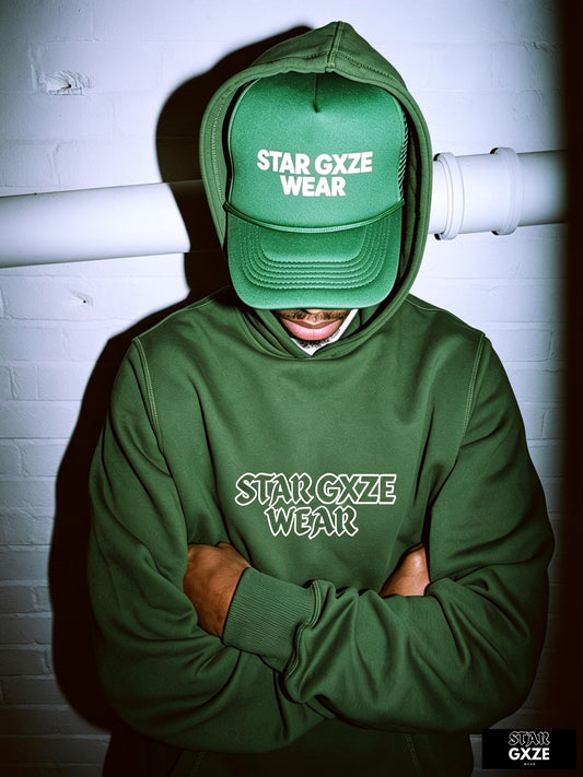 SG GREEN HOODIE X CAP