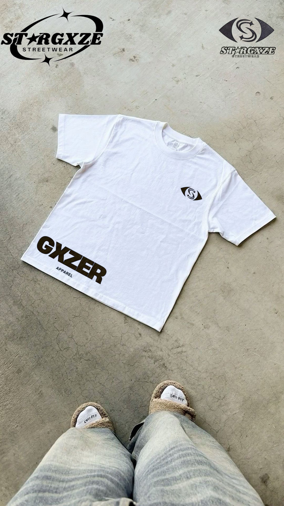 CLASSIC WHITE GXZER SHIRTS