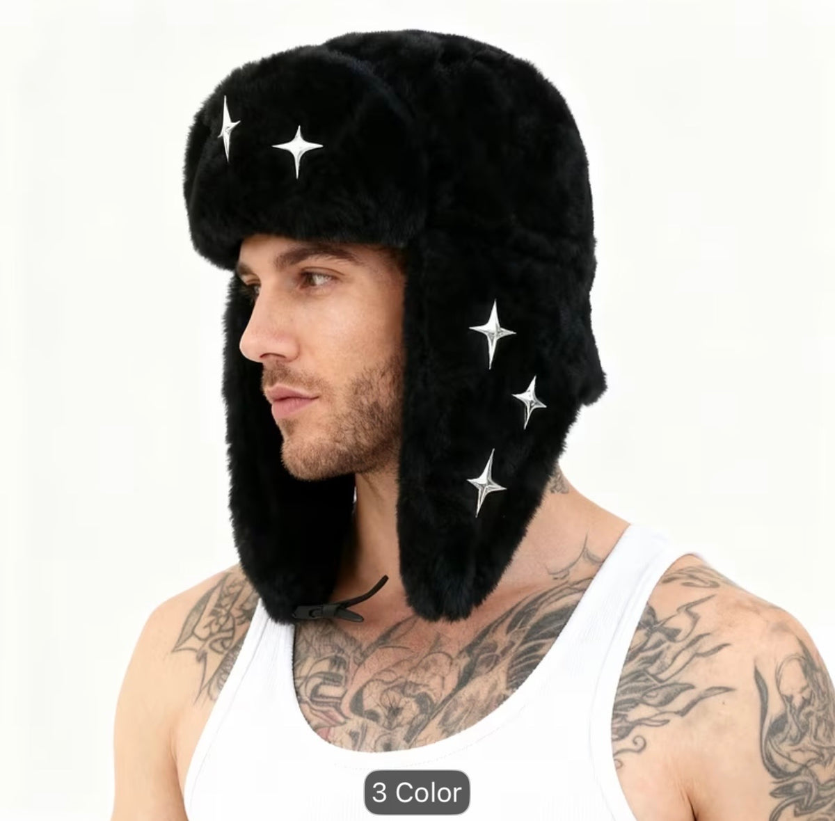 SG FAUX FUR BOMBER HAT