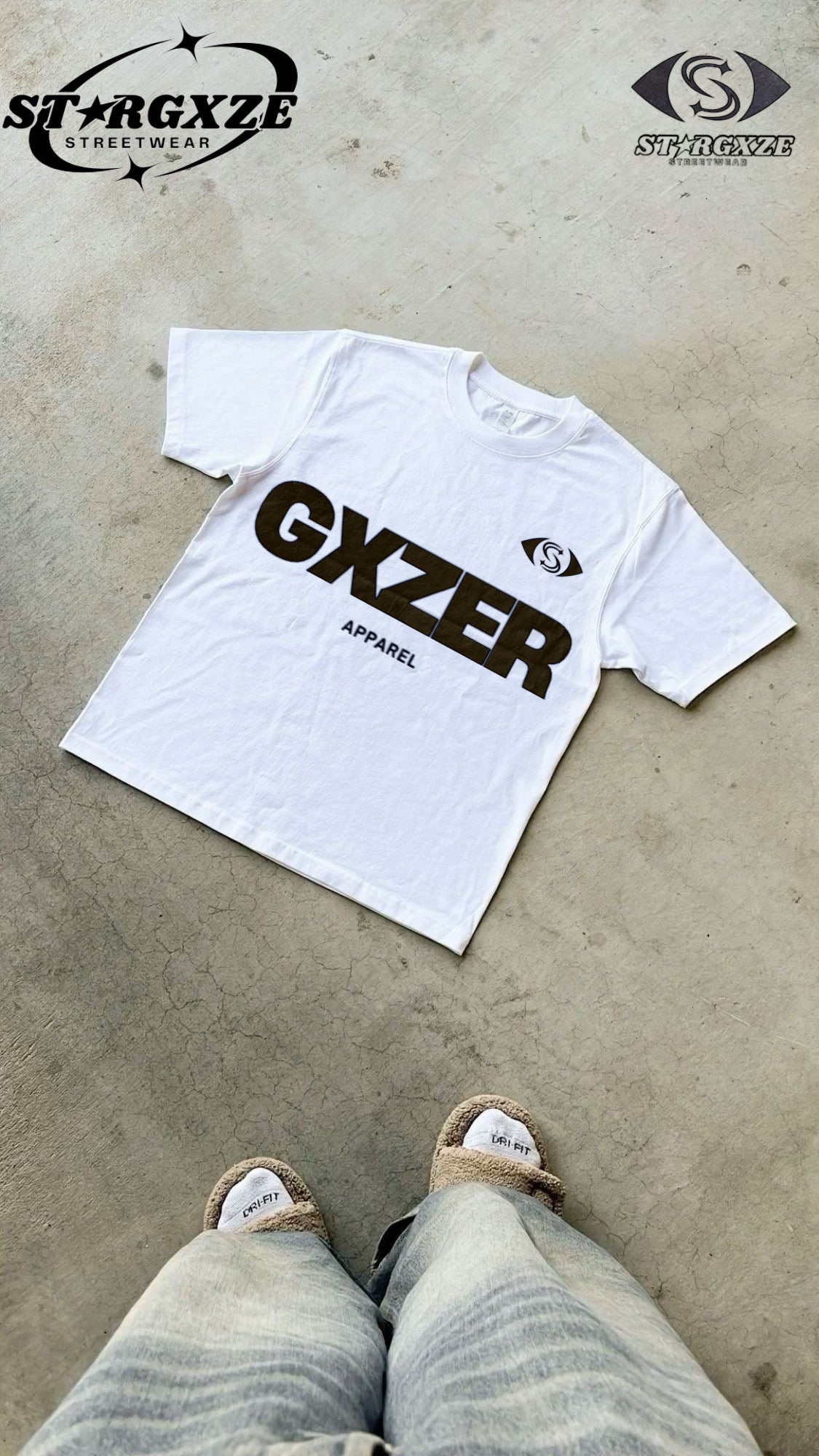 CLASSIC WHITE GXZER SHIRTS