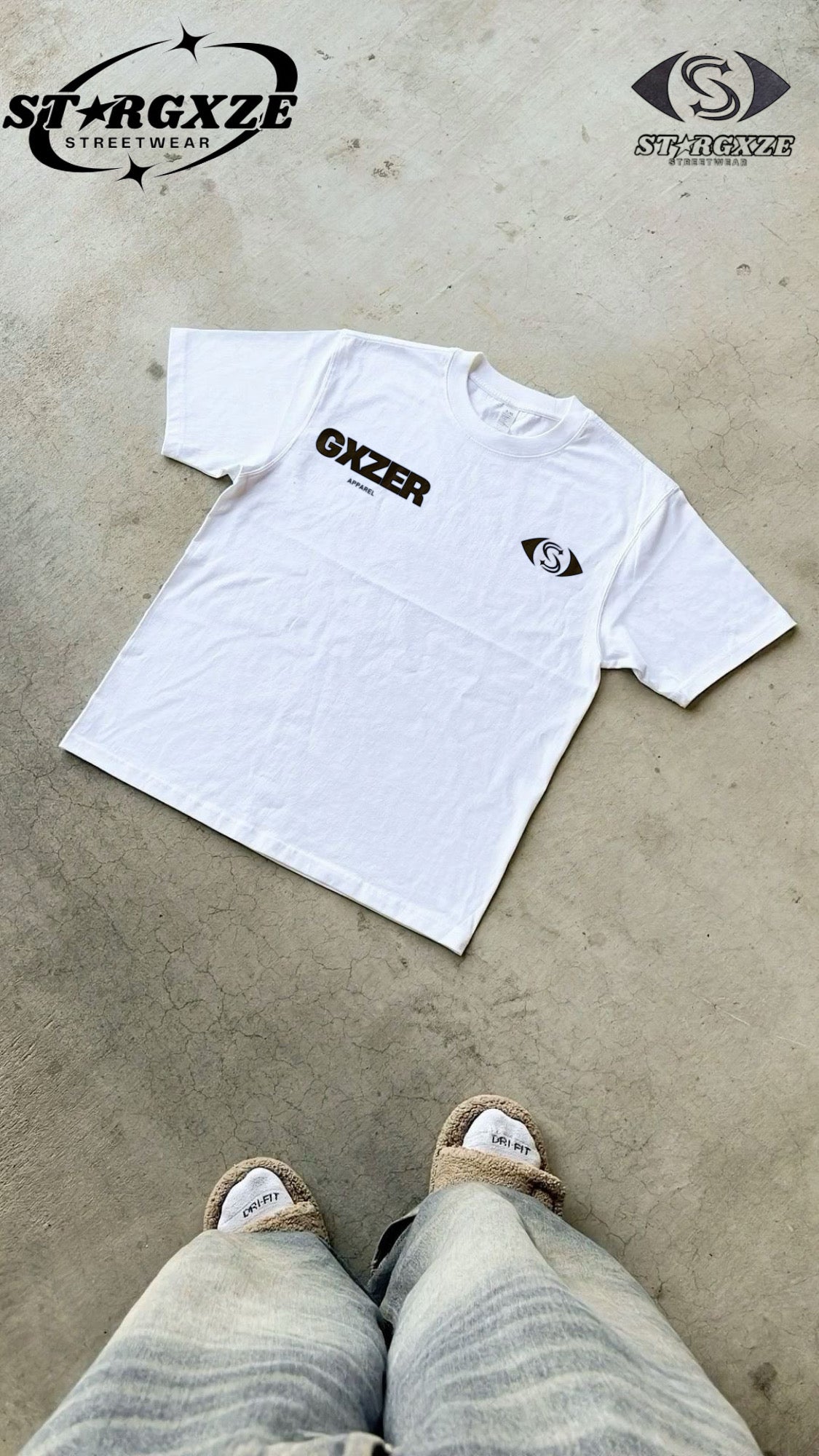 CLASSIC WHITE GXZER SHIRTS