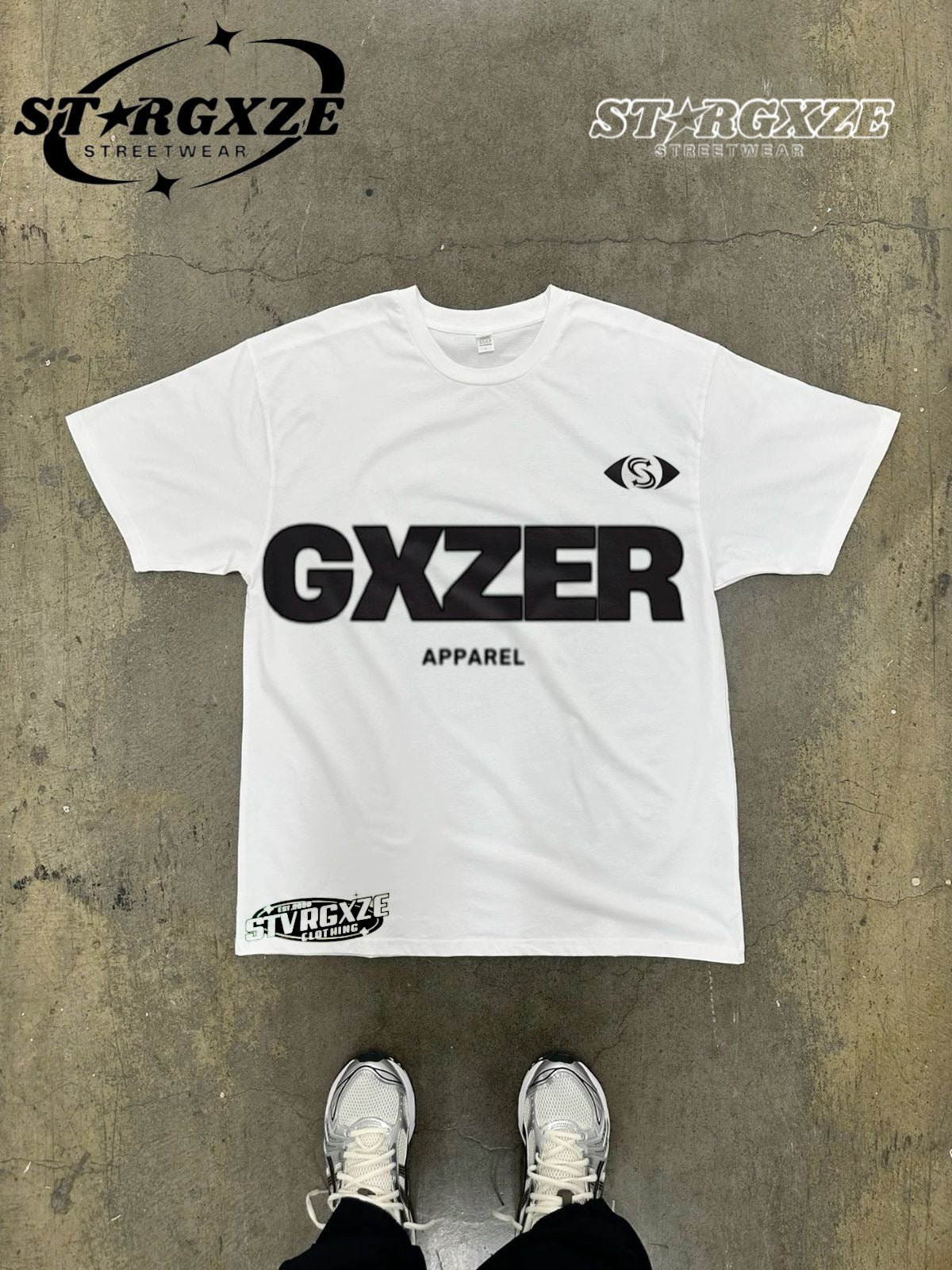 CLASSIC WHITE GXZER SHIRTS
