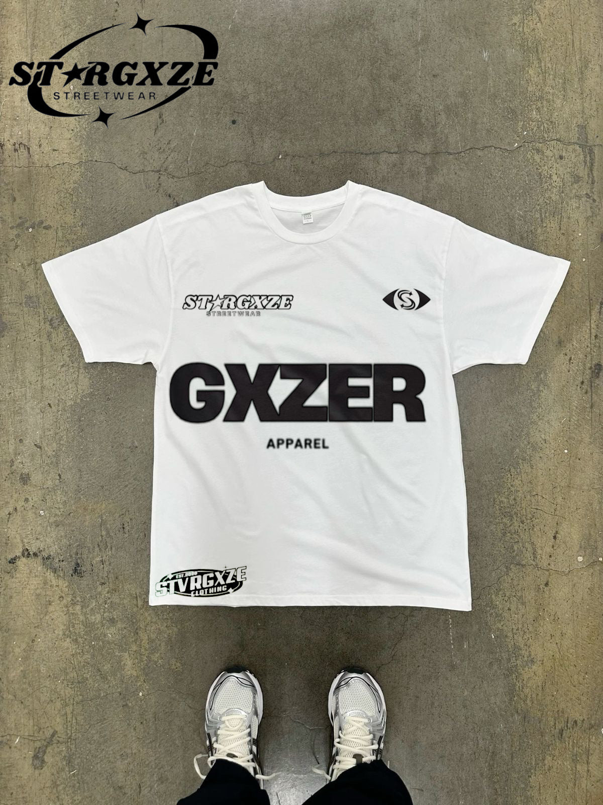 CLASSIC WHITE GXZER SHIRTS